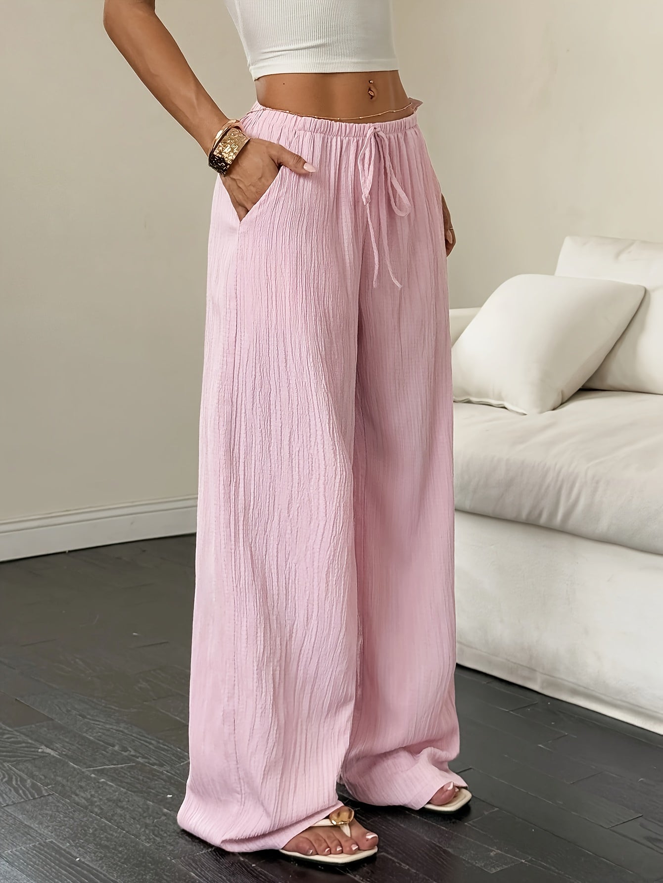 Nova | Casual Wide Leg Pants Outfit