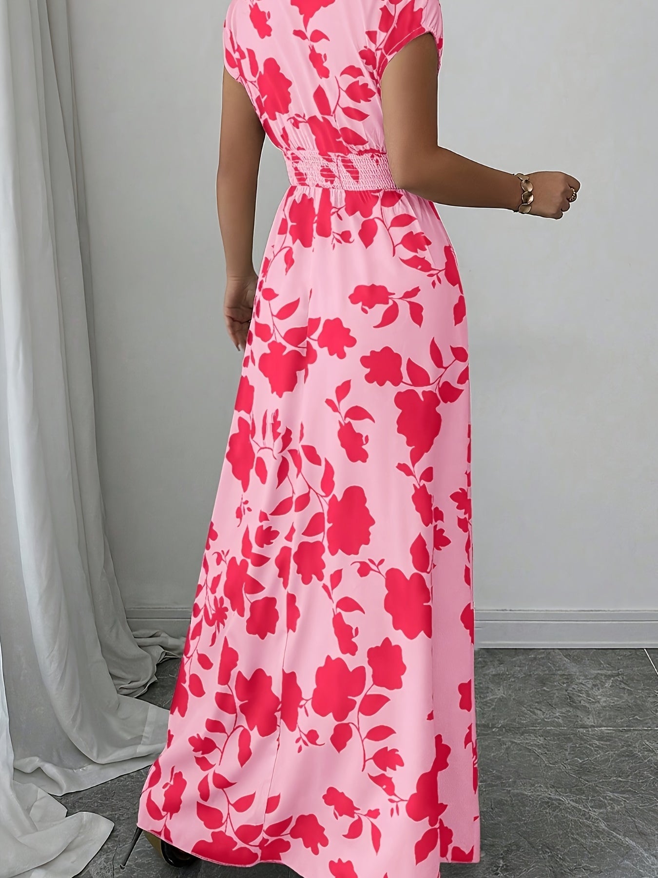 Clara | Elegant Floral Maxi Dress