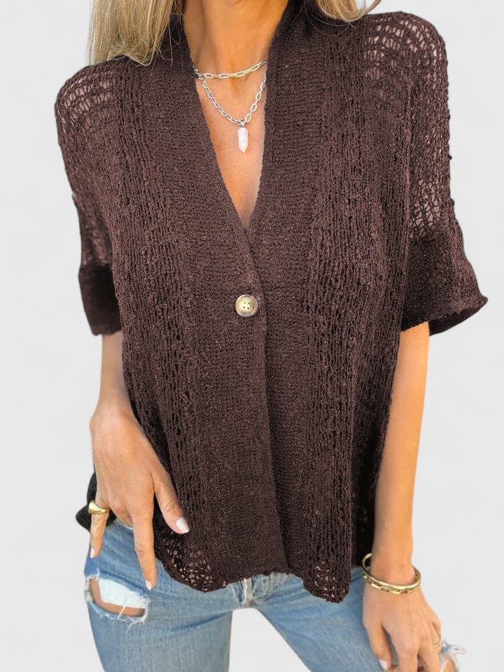 June | Elegant Knitted Shirt