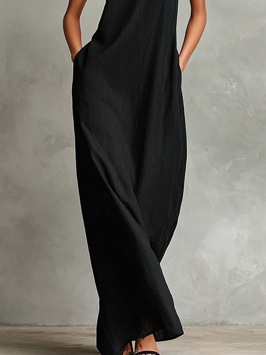 Chantal | Minimalist Maxi Dress