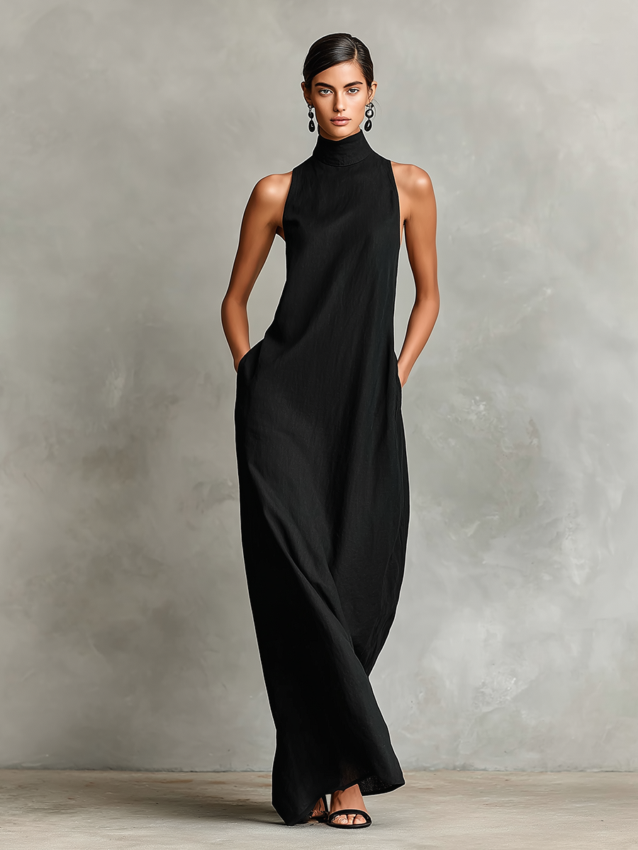 Chantal | Minimalist Maxi Dress