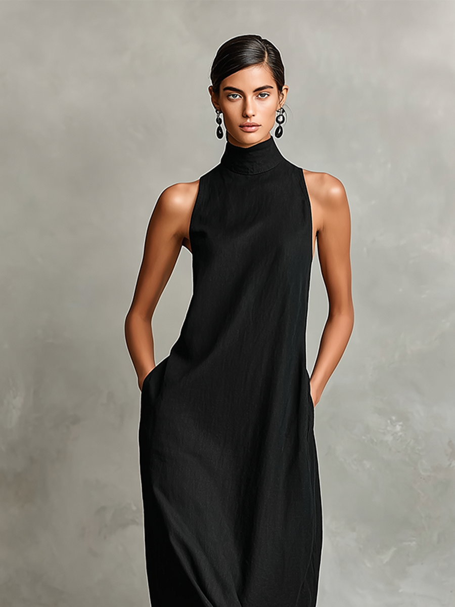 Chantal | Minimalist Maxi Dress