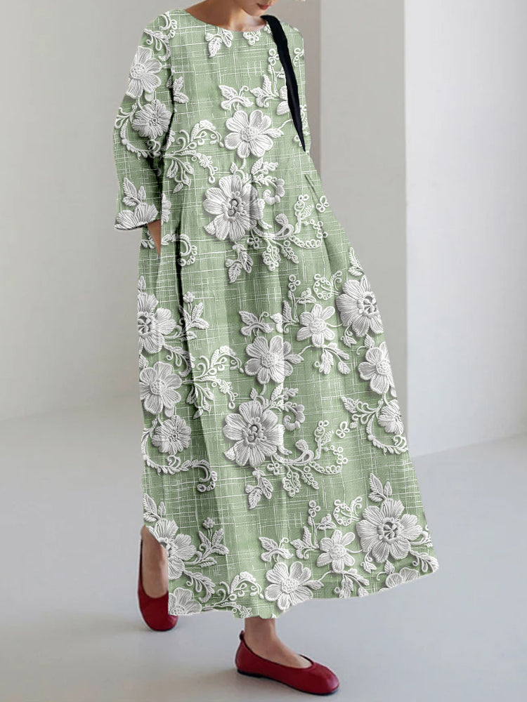 Avery | Printed Maxi Dress