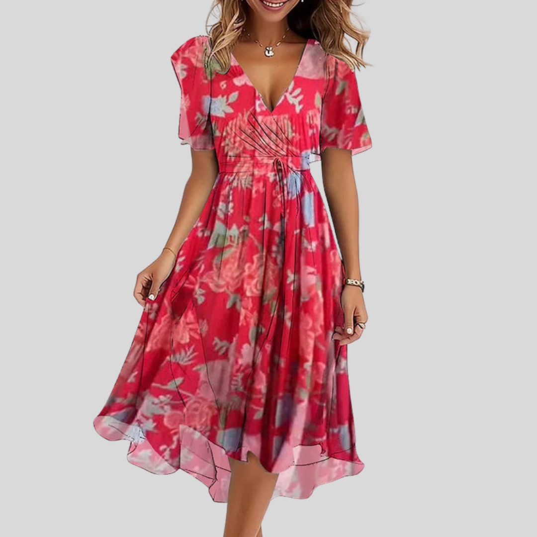 Naomie | Summer Midi Dress