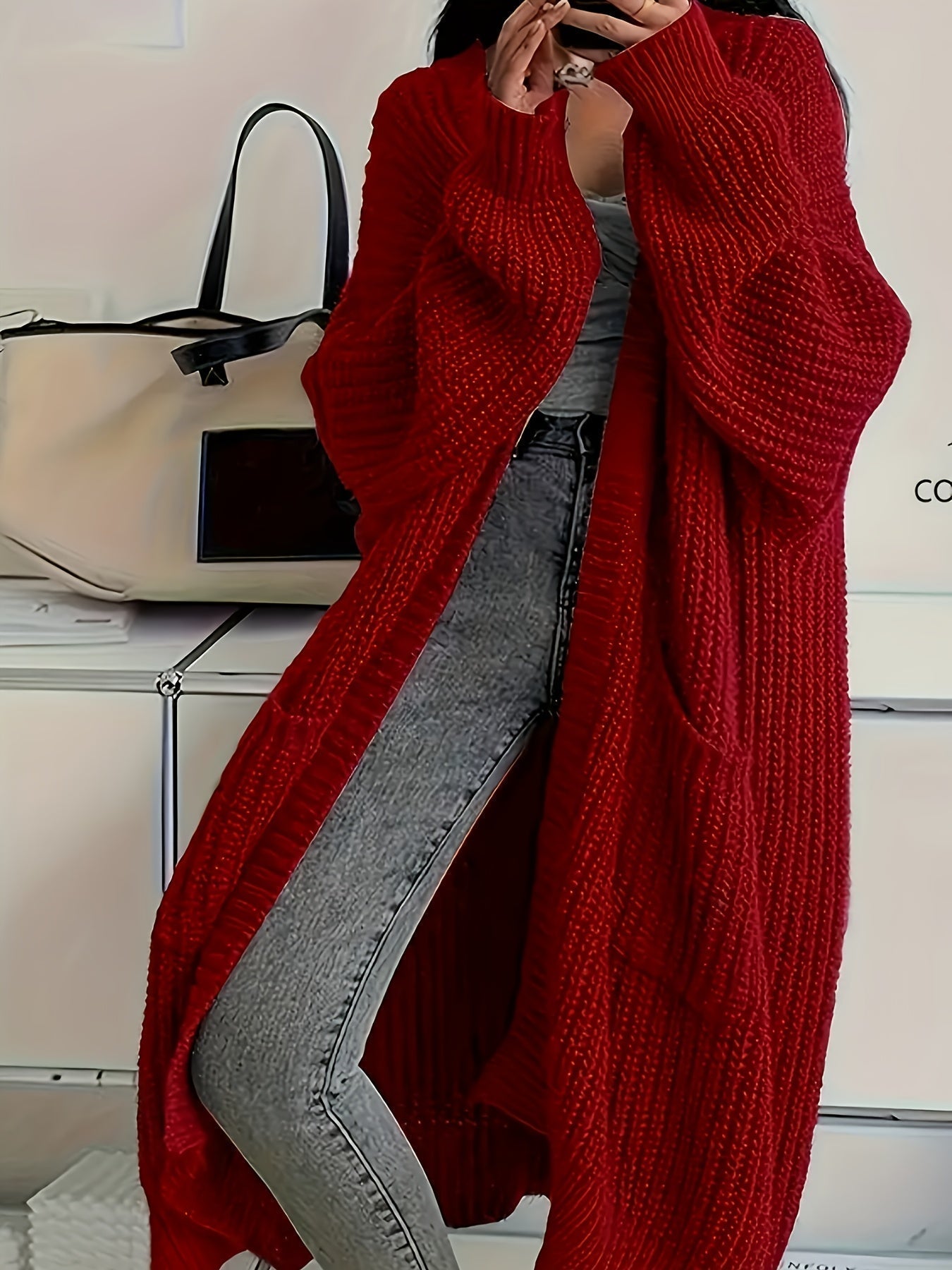 June | Alice | Cozy Confidence Longline Cardigan