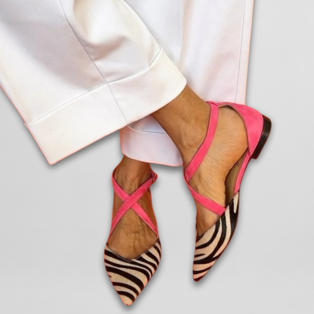 Lorena - Ballet Flats with Straps
