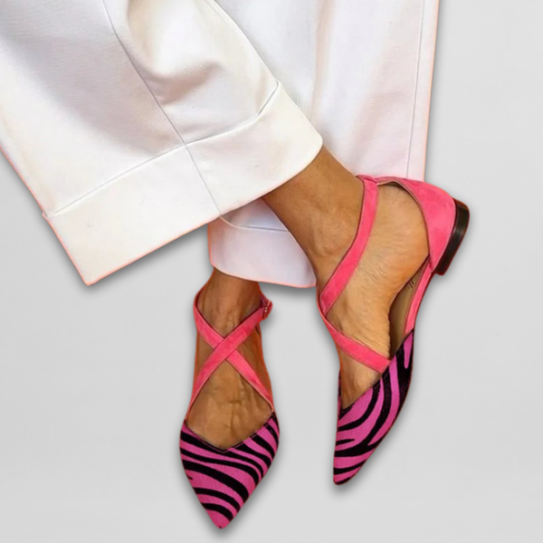 Lorena - Ballet Flats with Straps