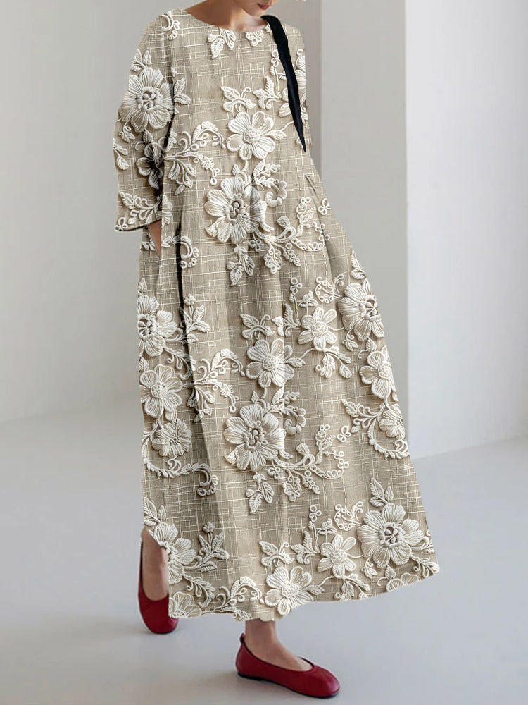 Avery | Printed Maxi Dress