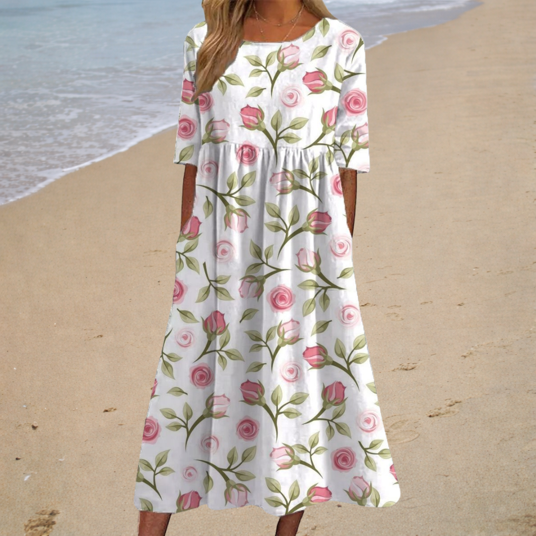 Margaret | Romantic Midi Dress