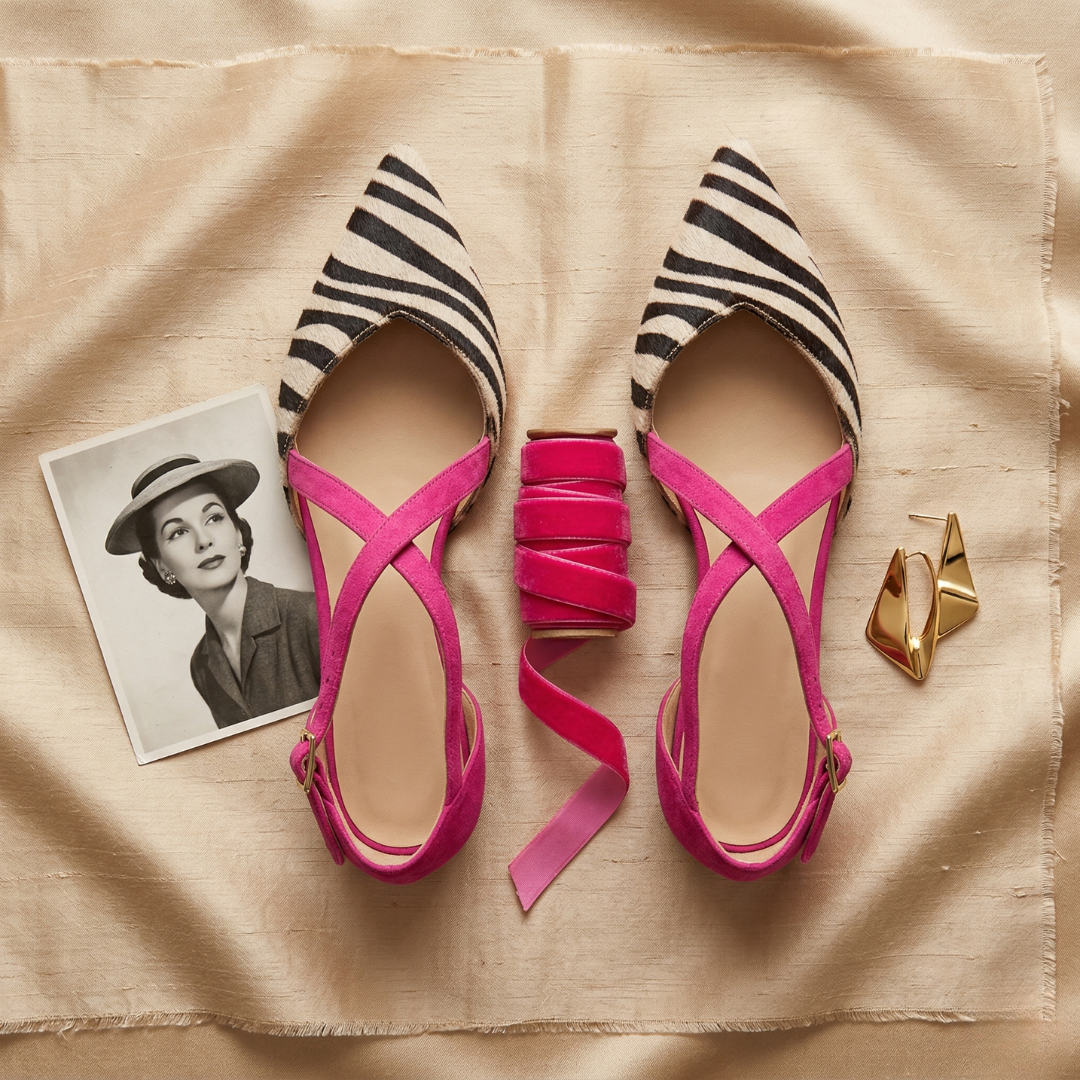 Lorena - Ballet Flats with Straps