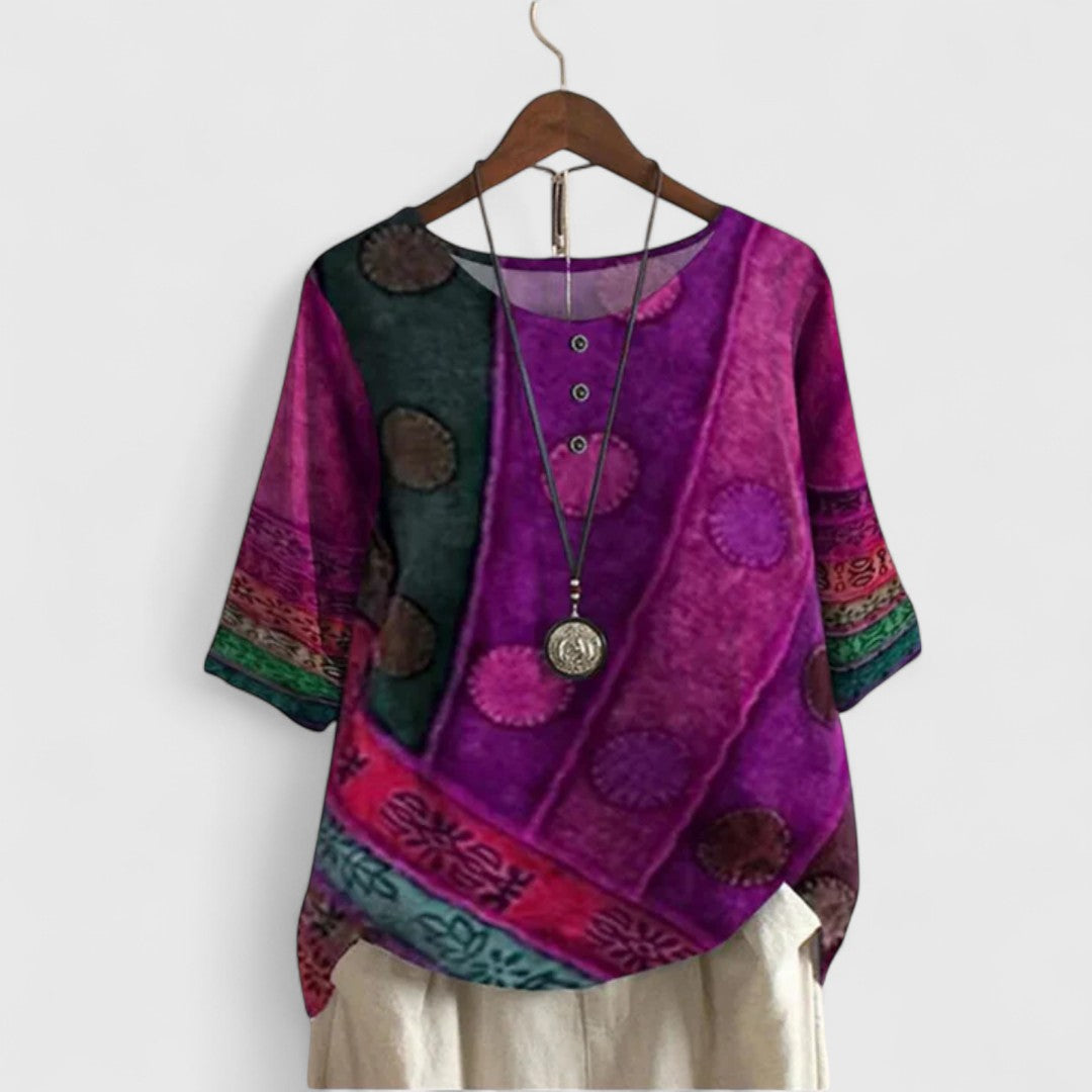 June | Elegant Boho Top