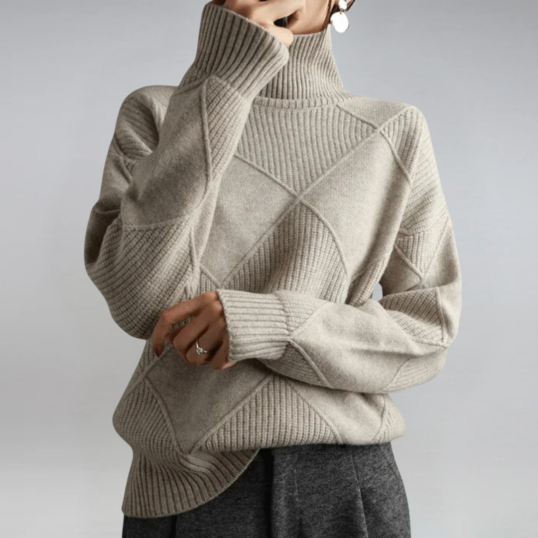 June | Lauren | Luxe Turtleneck Sweater