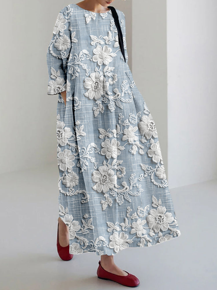 Avery | Printed Maxi Dress