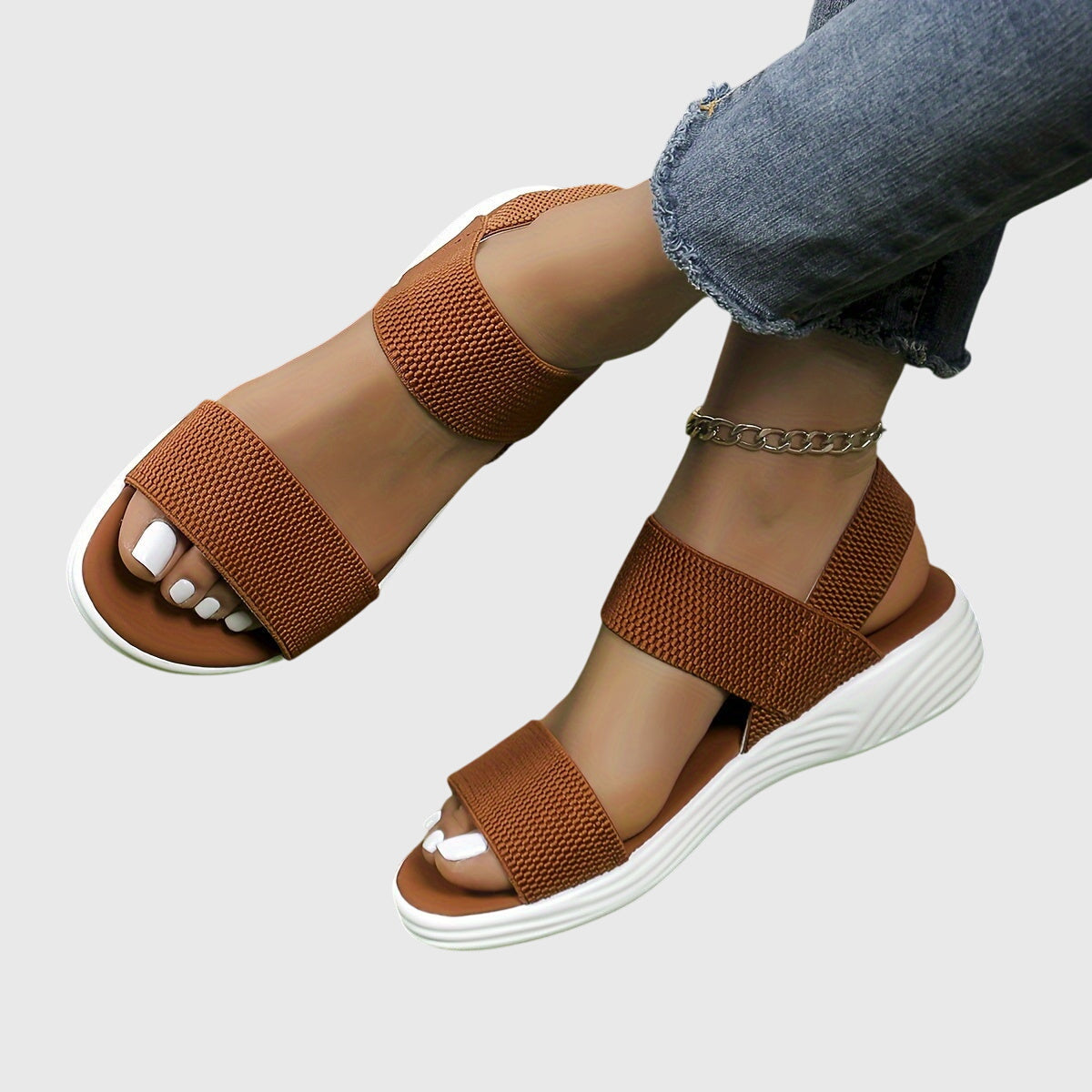 Emila | Cushioned Adjustable-Strap Sandals