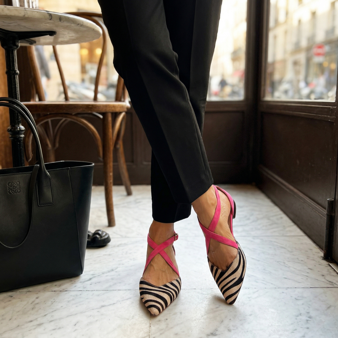 Lorena - Ballet Flats with Straps