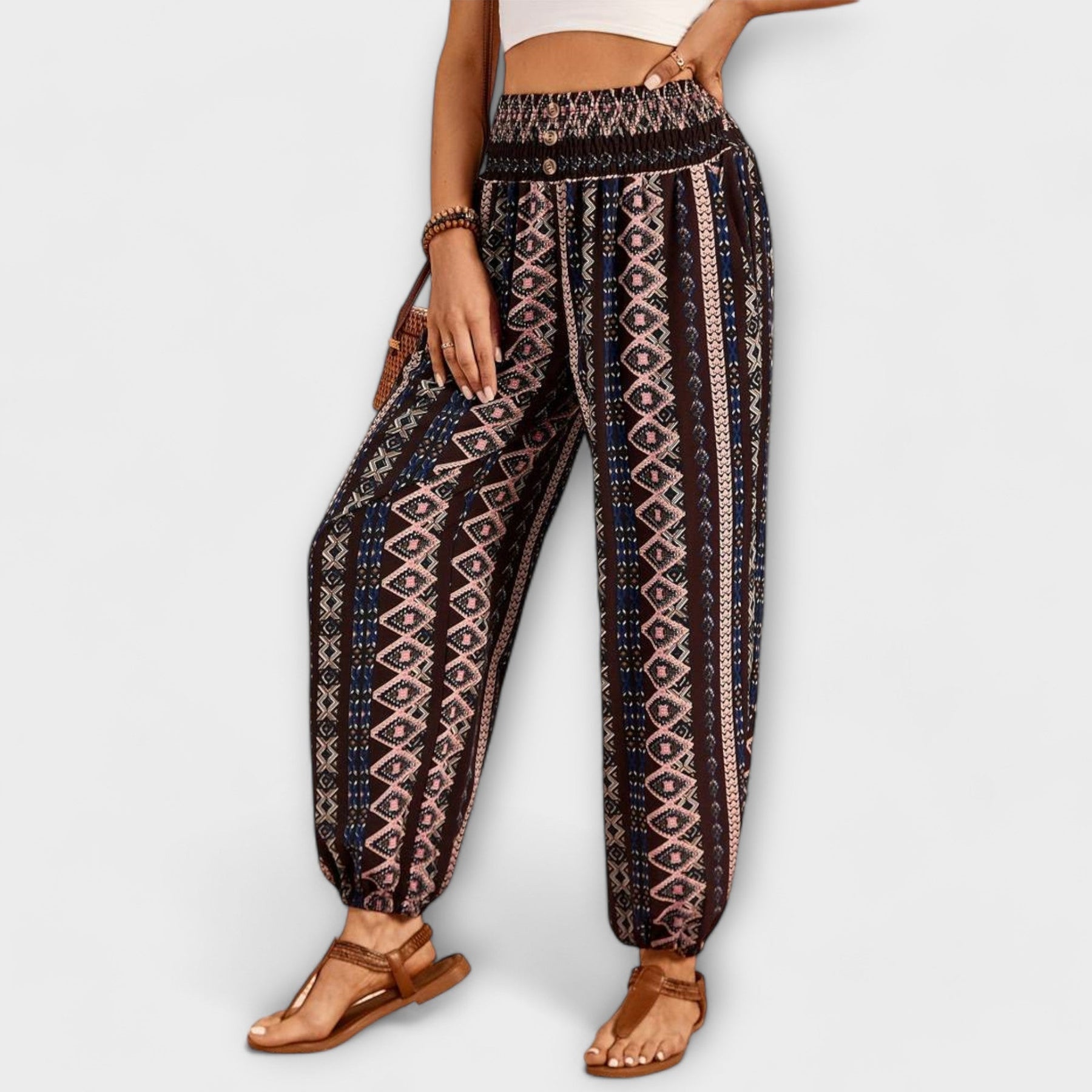 June | Ethnic Graphic Pants