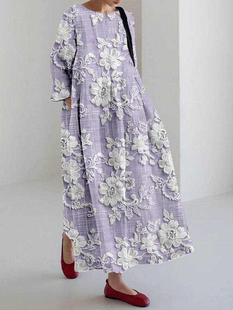 Avery | Printed Maxi Dress