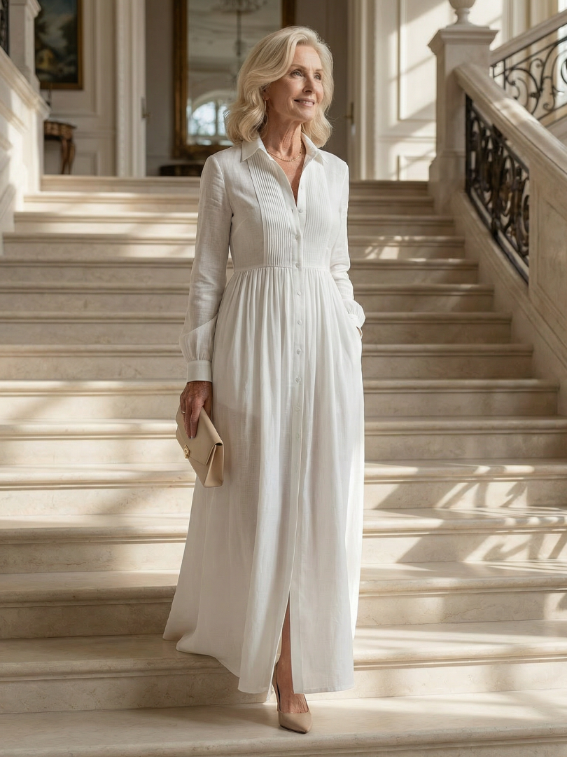 Georgina | Soft Flow Maxi Dress