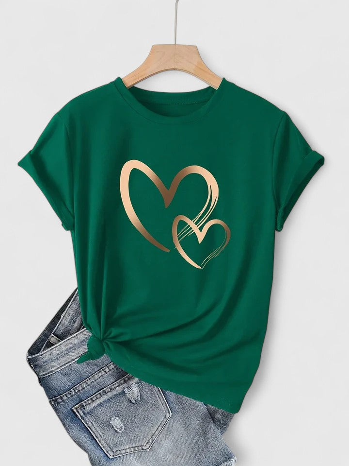 June | Comfortable Short Sleeve T-Shirt
