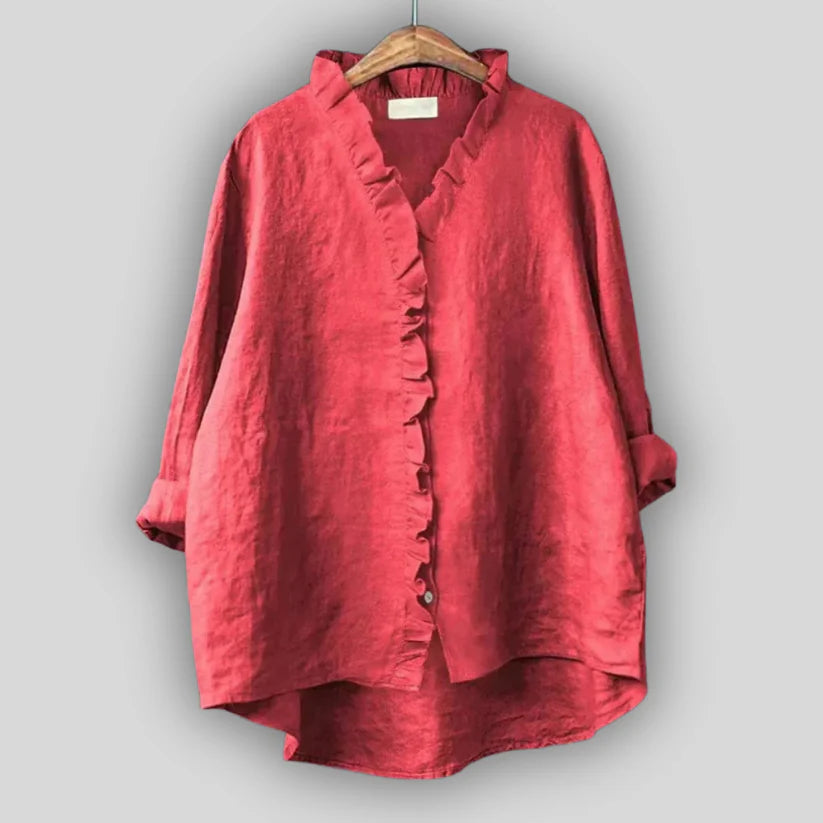 Megan | Elegant Summer Blouse