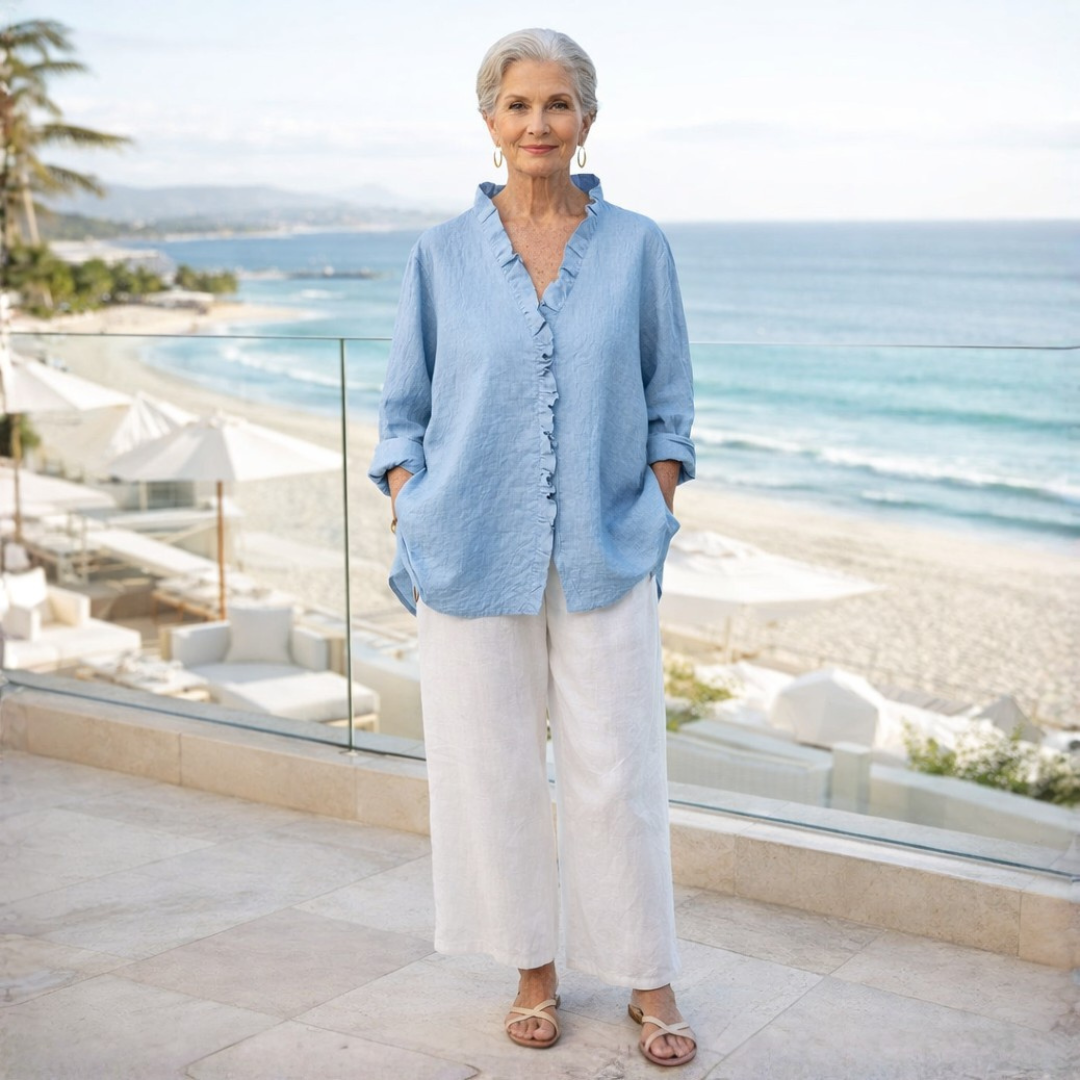 Chloe | Elegant Summer Blouse