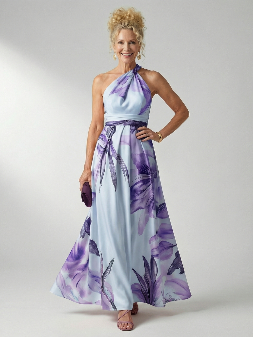 Annabelle | Light Floral Maxi Dress
