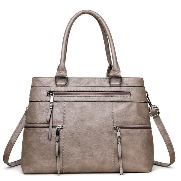 ELEANOR | LEATHER TOTE BAG