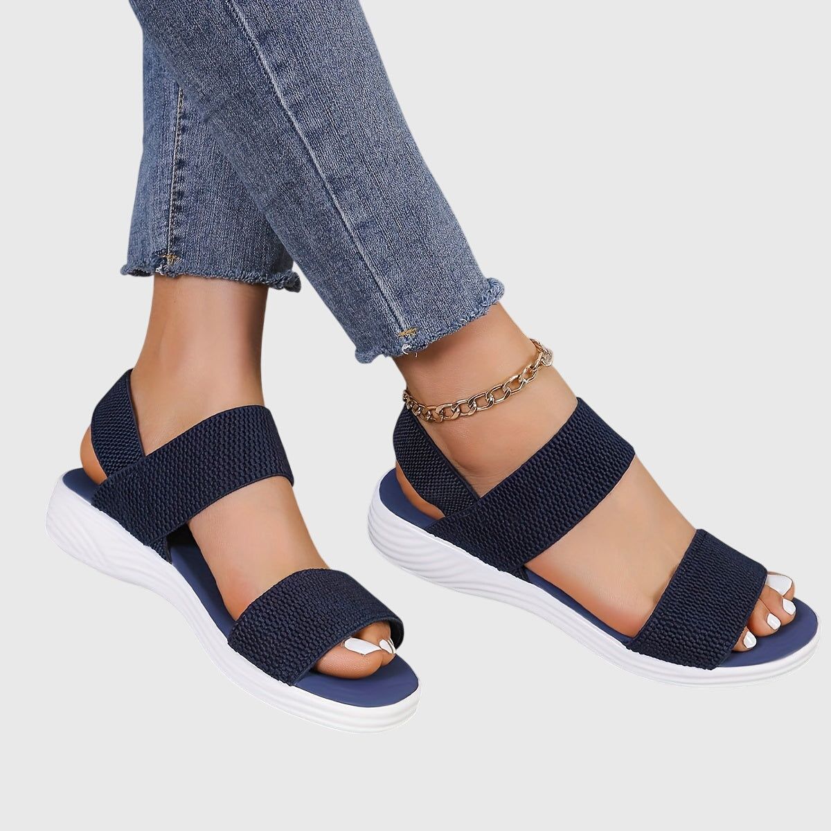 Emila | Cushioned Adjustable-Strap Sandals
