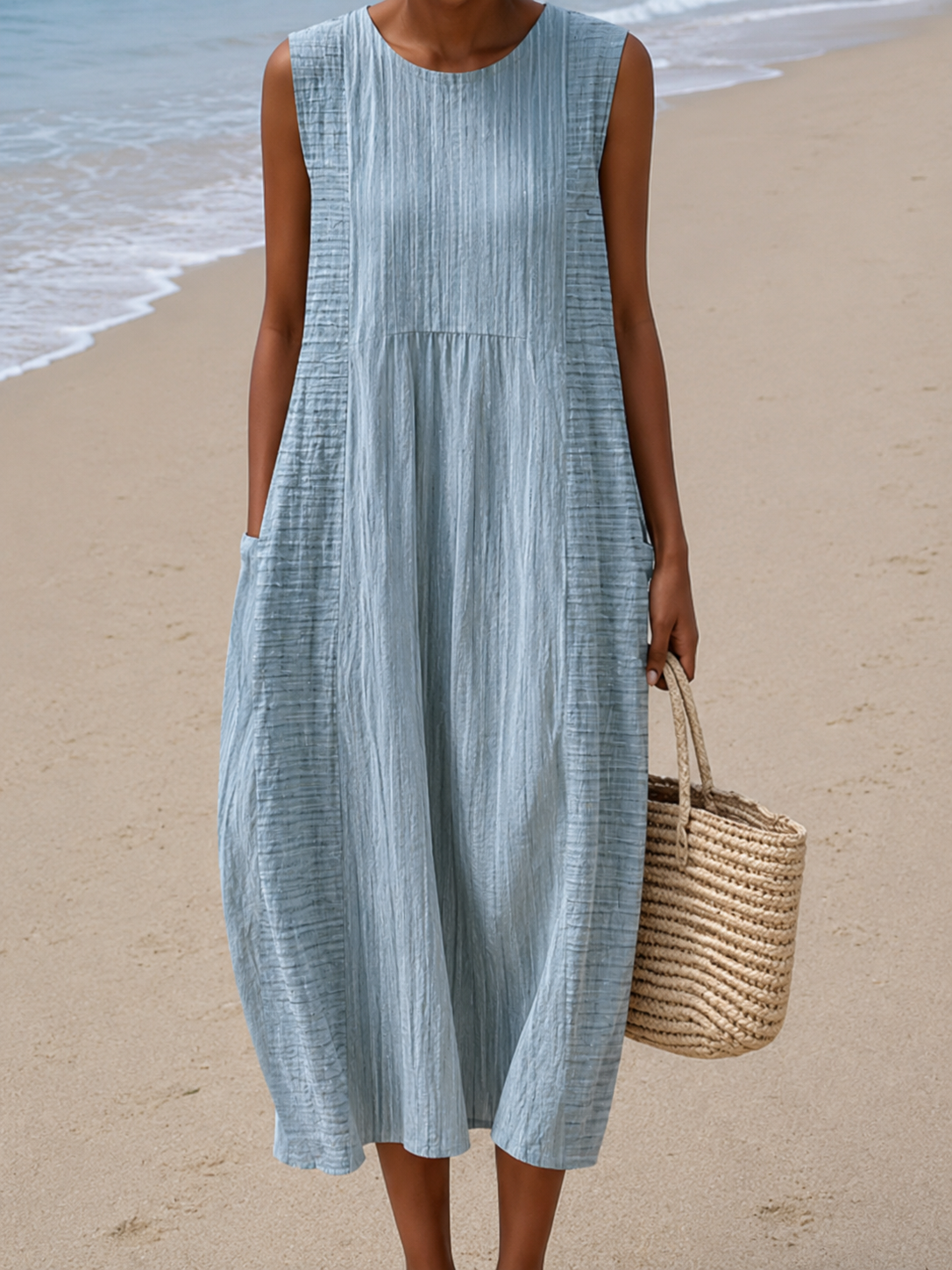 Dina | Printed Midi Dress