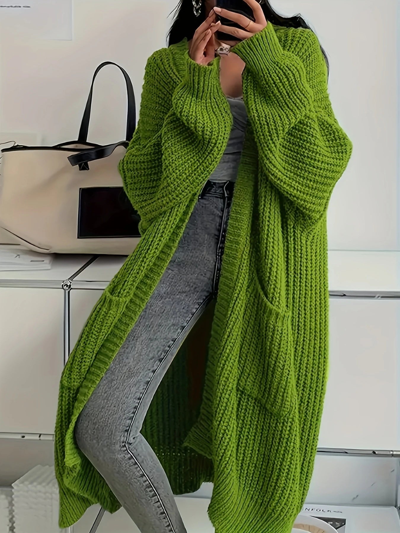 June | Alice | Cozy Confidence Longline Cardigan