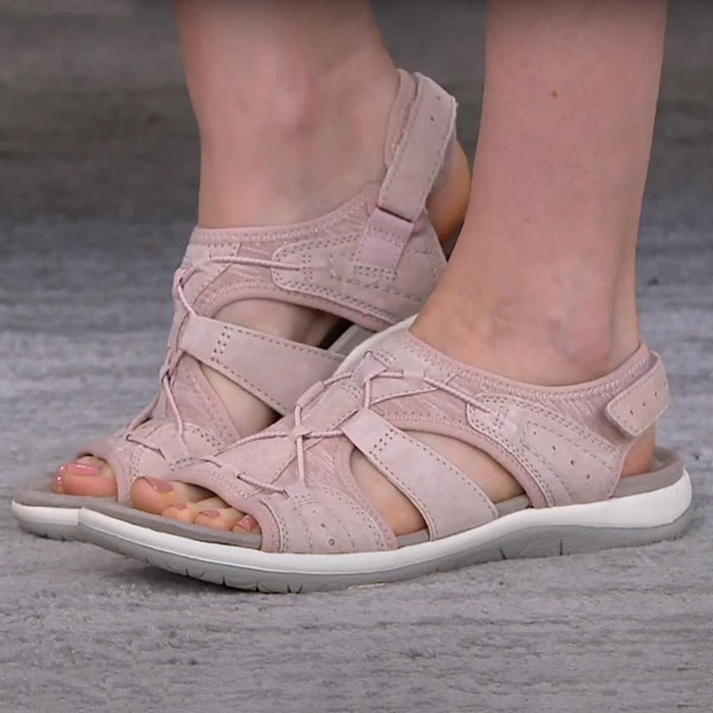 Odette | Sporty Open-Toe Cushioned Sandals
