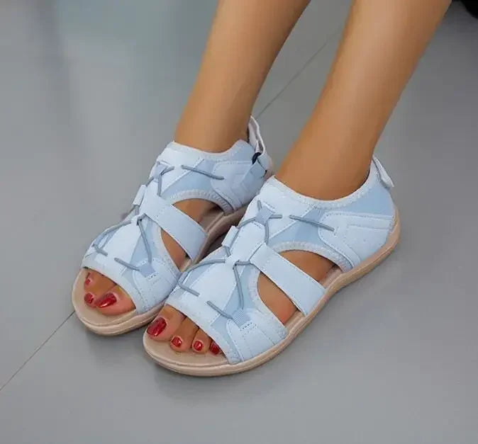 Odette | Sporty Open-Toe Cushioned Sandals