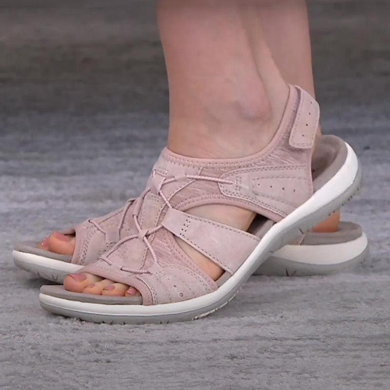 Odette | Sporty Open-Toe Cushioned Sandals