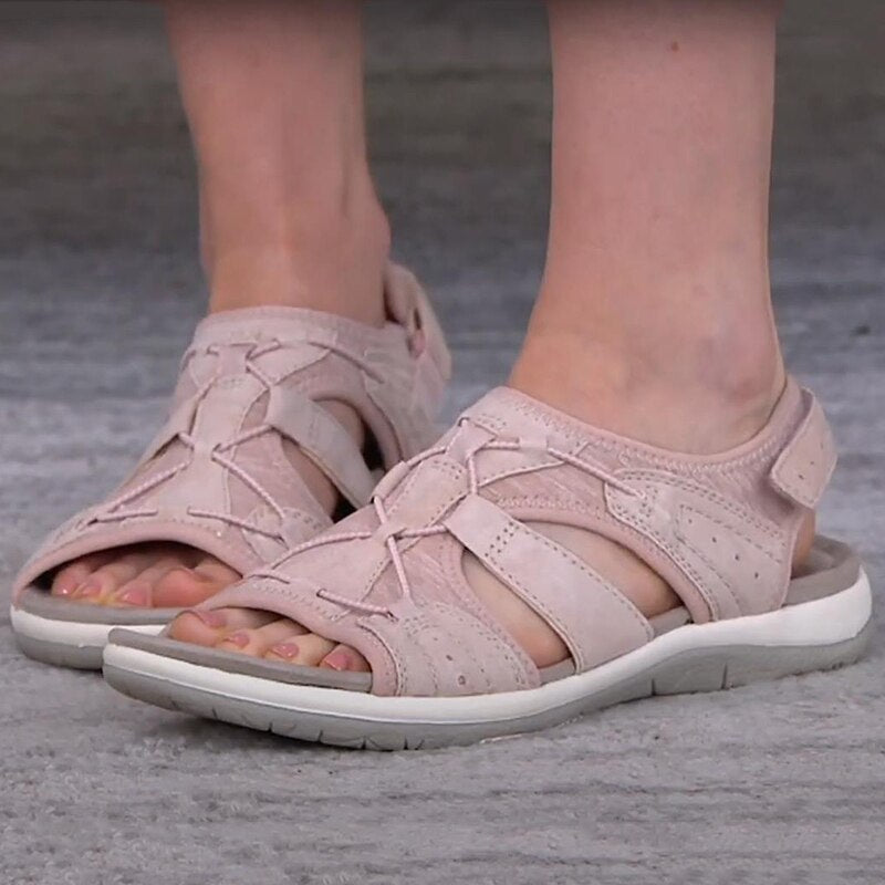 Odette | Sporty Open-Toe Cushioned Sandals