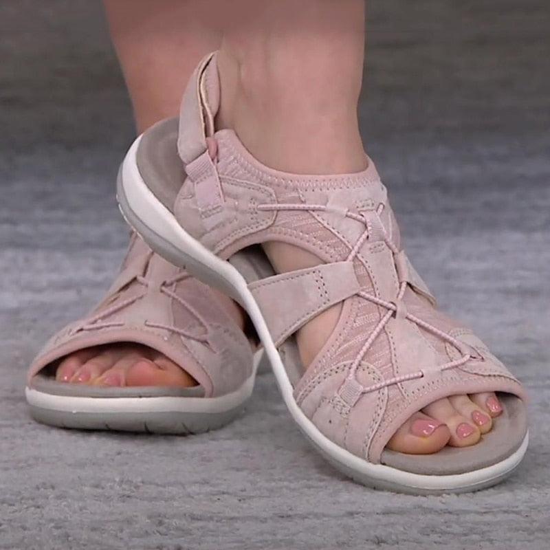 Odette | Sporty Open-Toe Cushioned Sandals