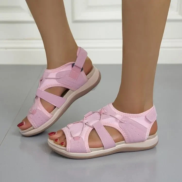 Odette | Sporty Open-Toe Cushioned Sandals