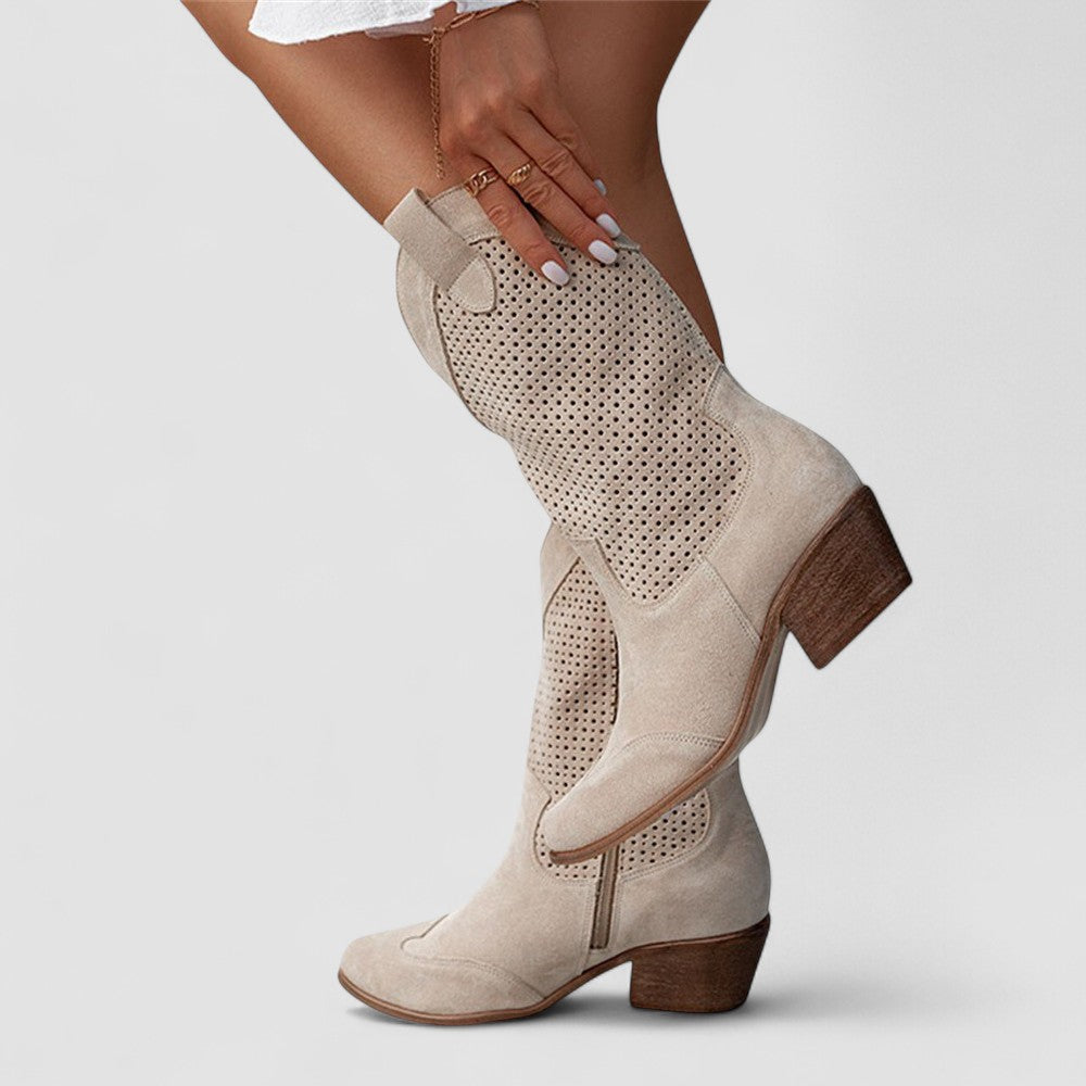 Rachel | Western Ankle Boots with Cushioned Comfort