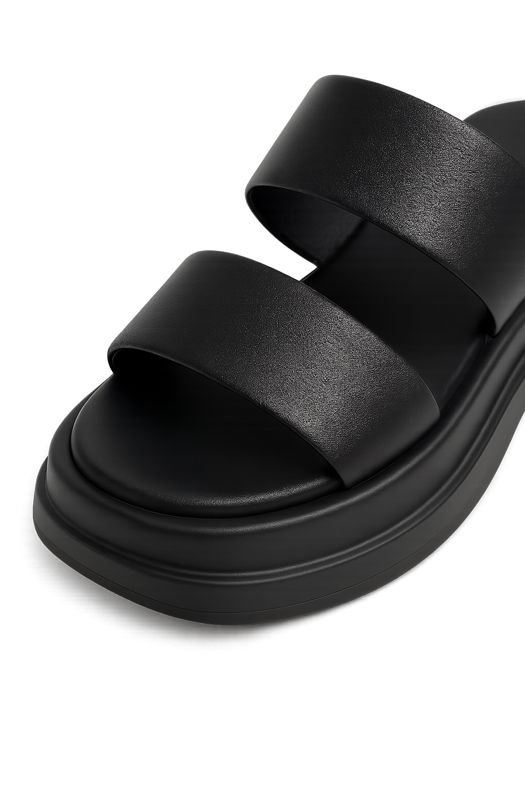 Colette | Calf Leather Chunky High Heel Sandals