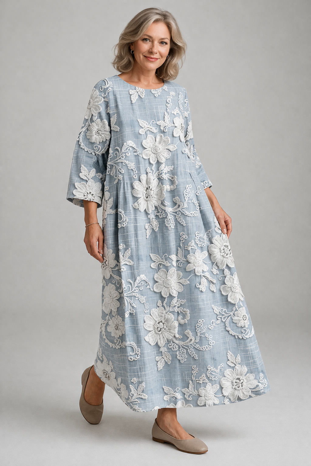 Avery | Printed Maxi Dress