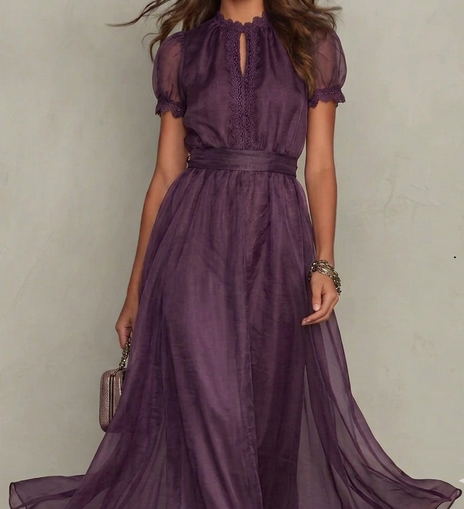Rhona | Elegant Vintage Flow Dress