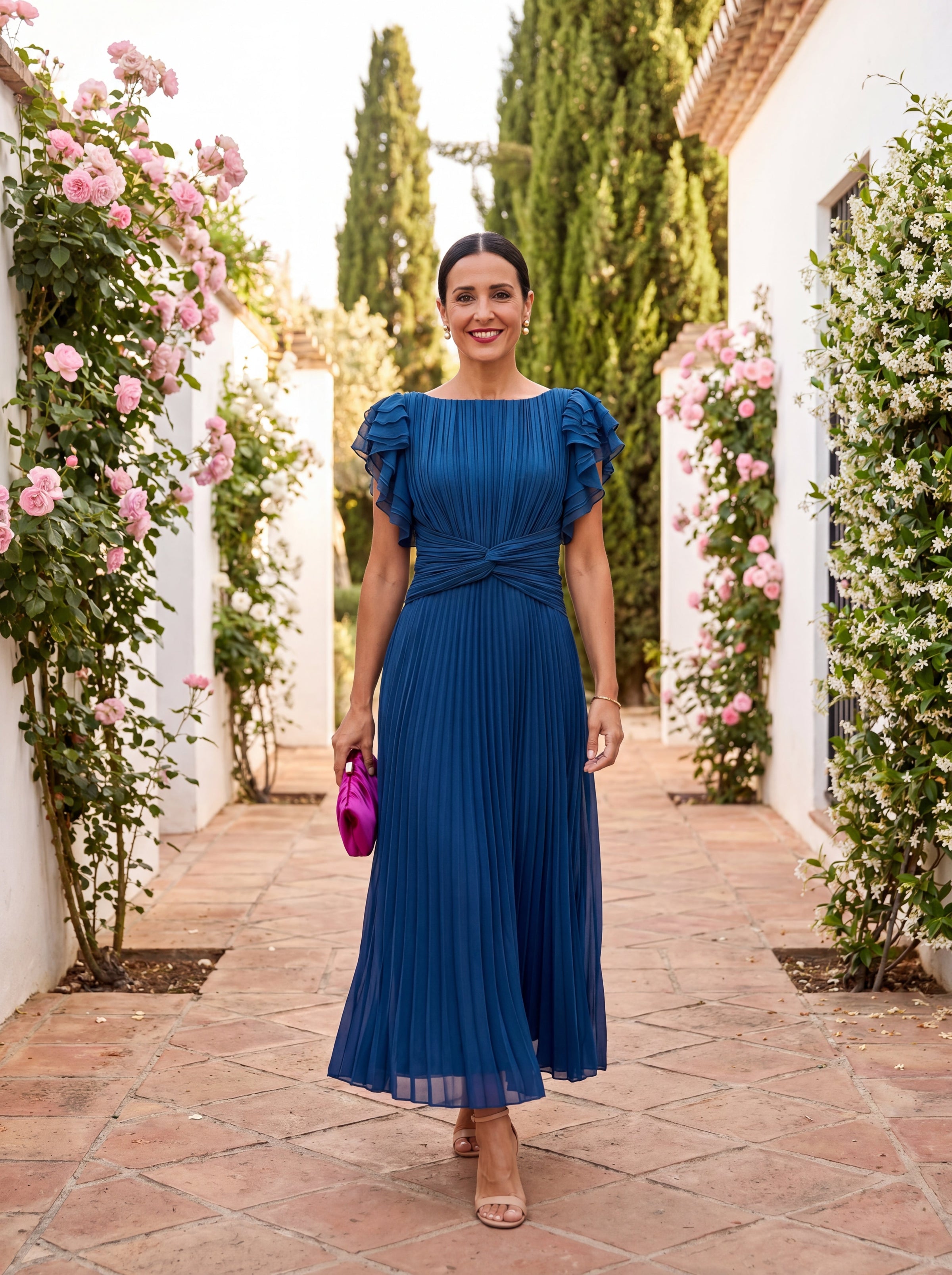 Gloria | Dress with Elegant Draping