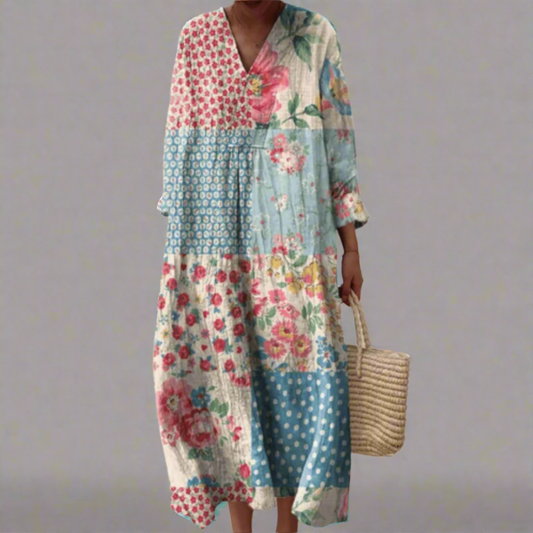 WILLOW | ELEGANT GEOMETRIC DRESS