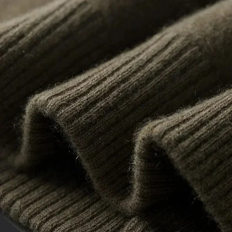 Milano | Cashmere Button-Front Cardigan with Collar