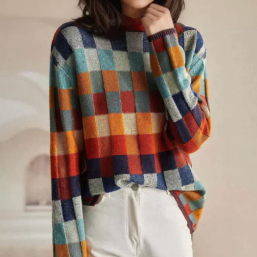 June | Isla | Cozy Retro Sweater