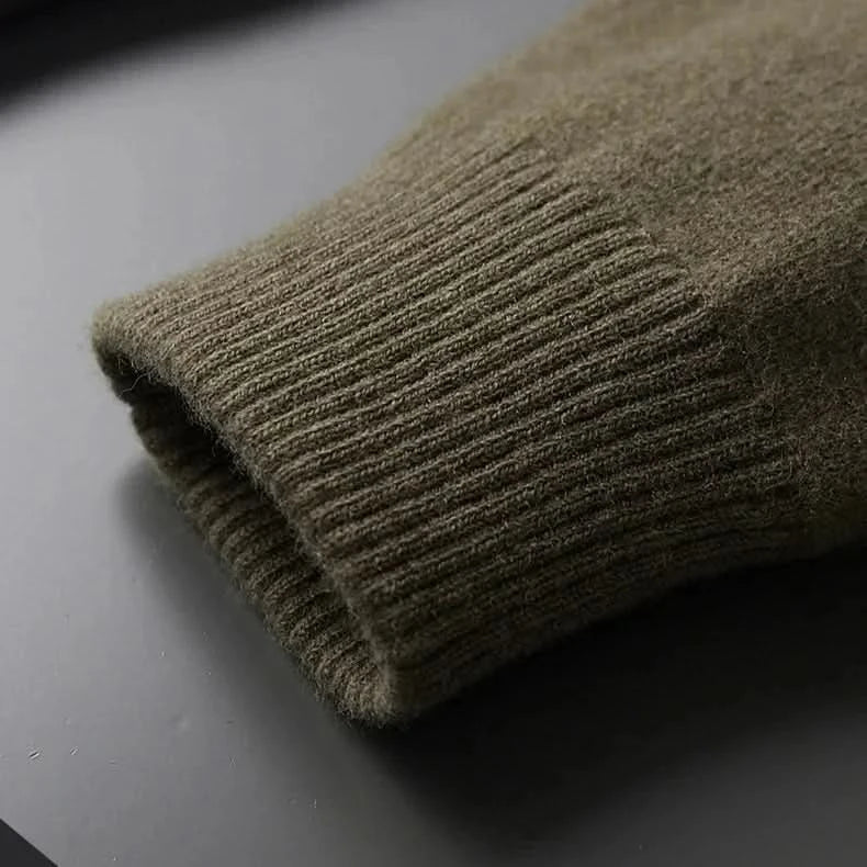 Milano | Cashmere Button-Front Cardigan with Collar