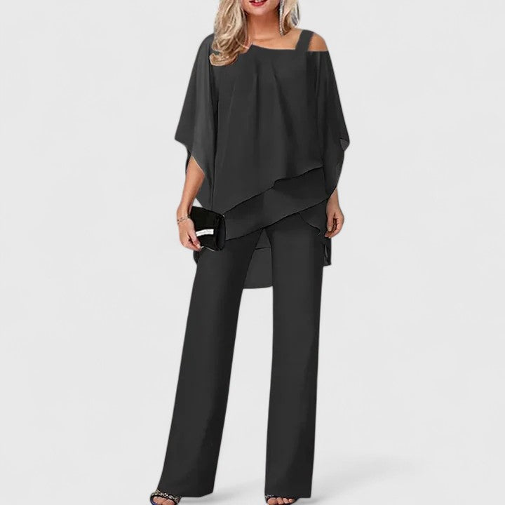 Eleanor | Elegant Two-Piece Pant Set