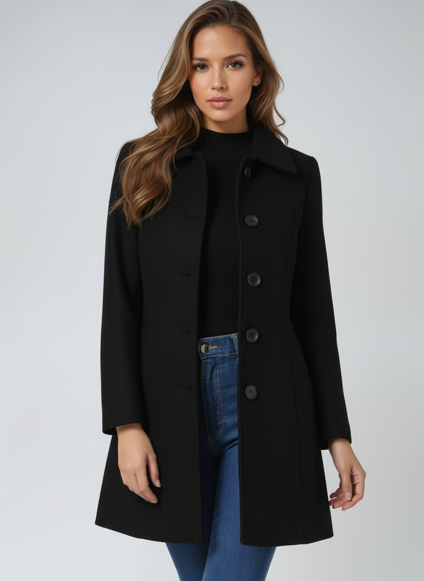 Perrine | Classic Fit-and-Flare Trench Coat