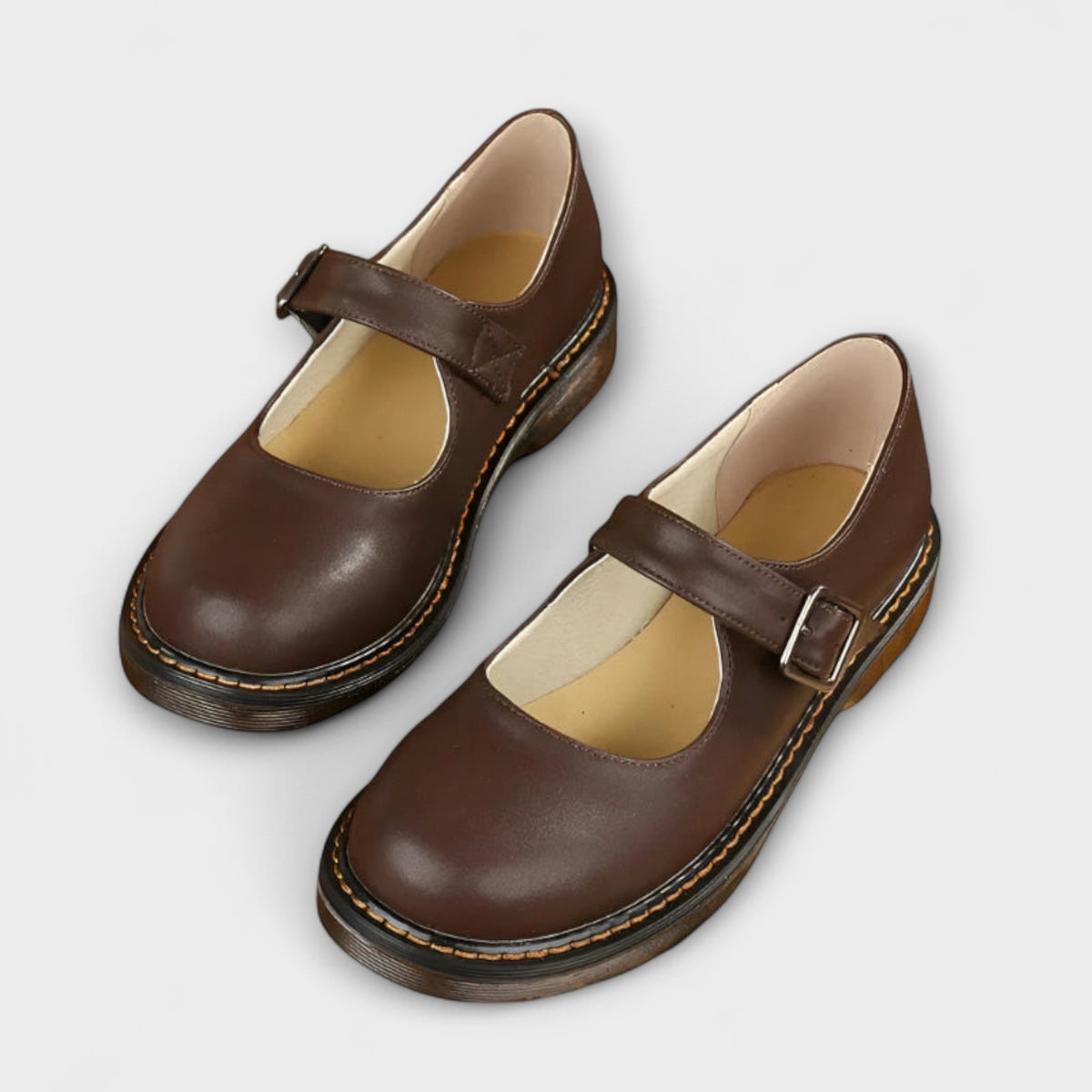 Harlow | Classic Mary Jane Shoes with Buckle Strap
