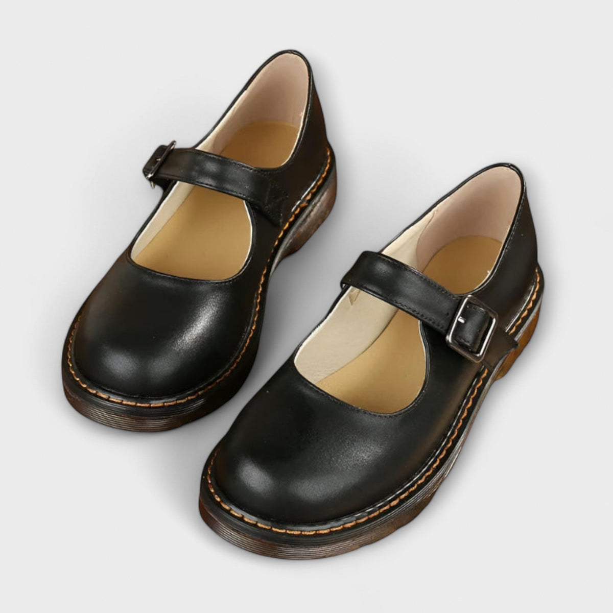 Harlow | Classic Mary Jane Shoes with Buckle Strap