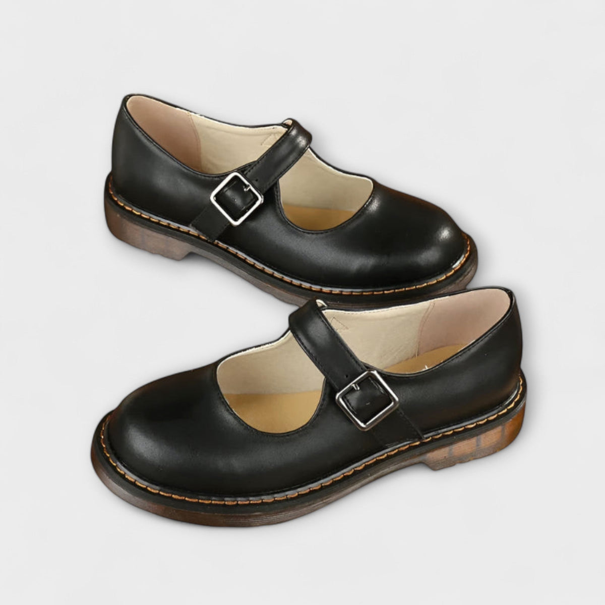 Harlow | Classic Mary Jane Shoes with Buckle Strap